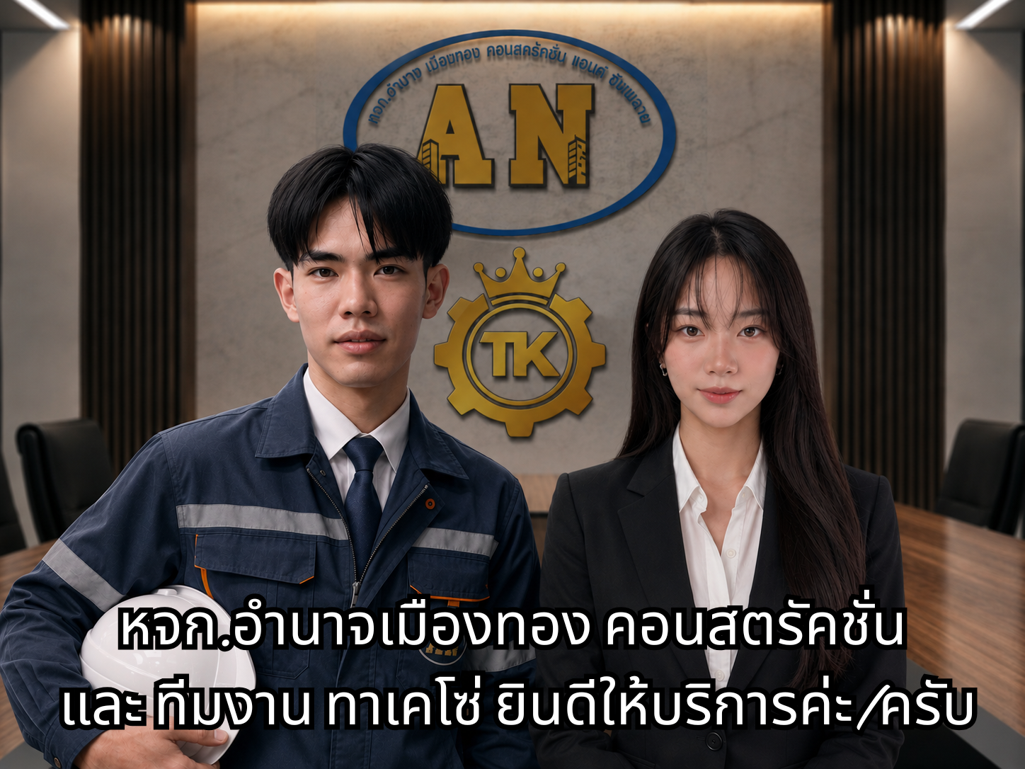 ทีมงานห้างหุ้นส่วนจำกัด อำนาจเมืองทอง คอนสตรัคชั่น และทีมทาเคโซ่